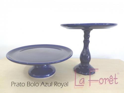 Prato Bolo Azul Royal