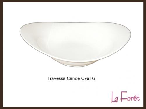 Saladeira Canoe Oval G Porcelana
